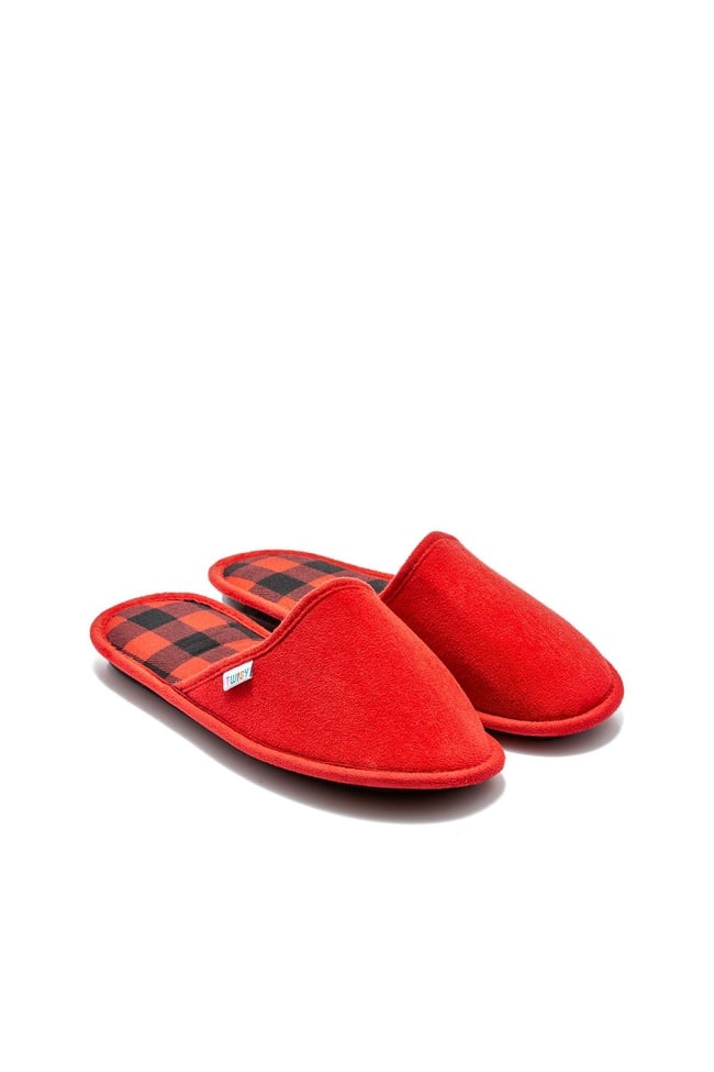  Alic Kadın,Garson Boy Ev Terliği Kırmızı 36/41