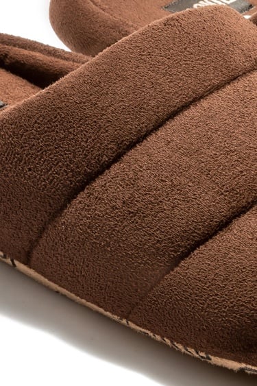  Adamo Erkek Ev Terliği Sessiz Taban Kahverengi 41/46