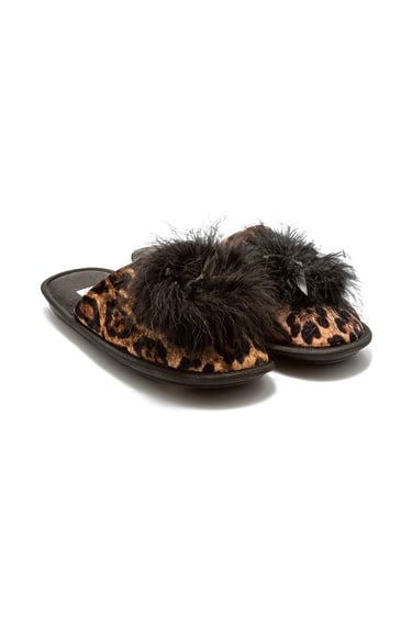  Raty Kadın Ev Terliği Kahverengi 36/41