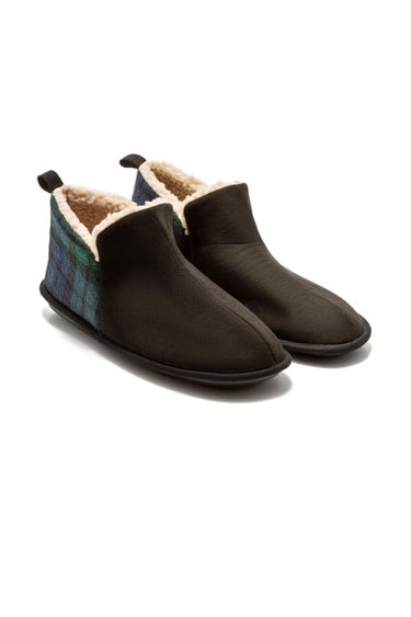  Opak Erkek Ev Botu Siyah 41/46