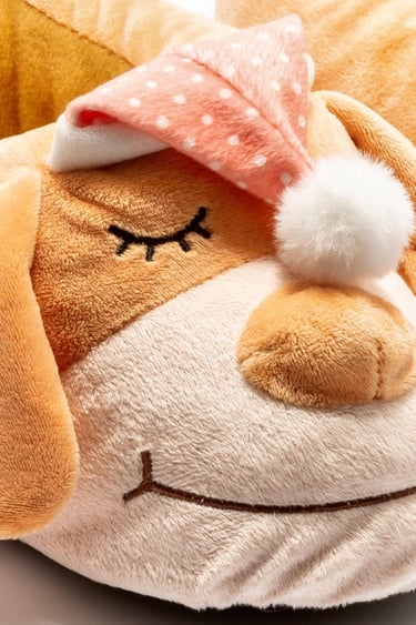  Dormo Kadın Hayvanlı Panduf Bej 36/41