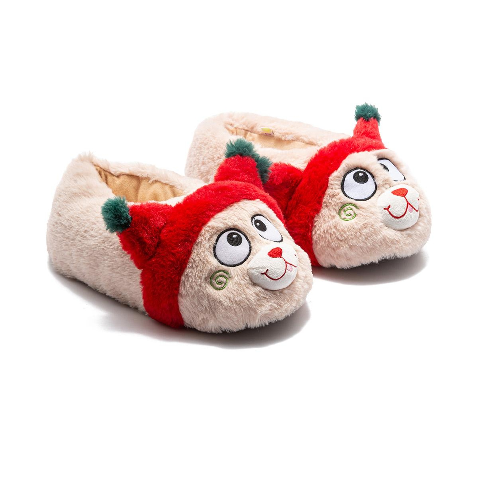 Pasy Kadın Hayvanlı Panduf Bej 36/41