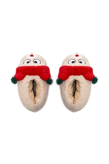  Pasy Kadın Hayvanlı Panduf Bej 36/41