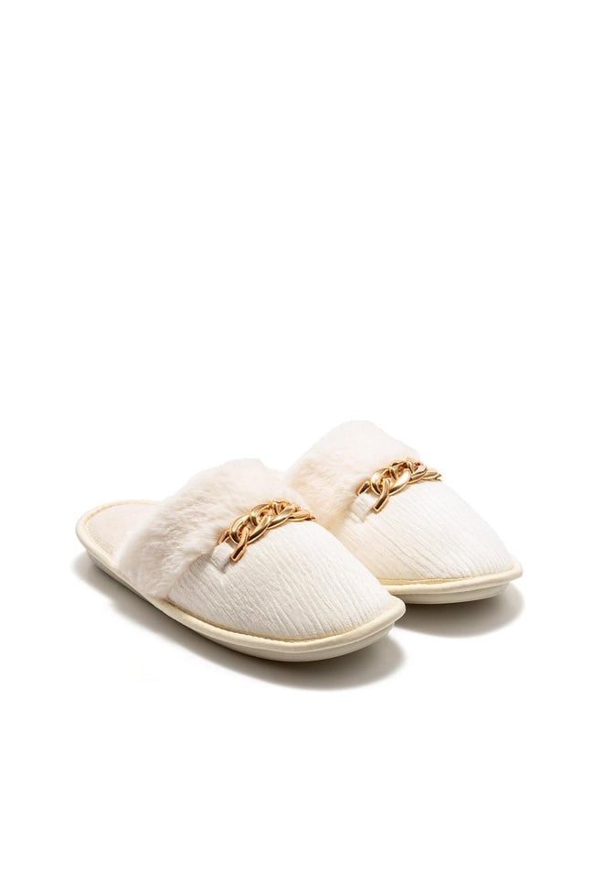  Nora Kadın Ev Terliği Krem 36/41