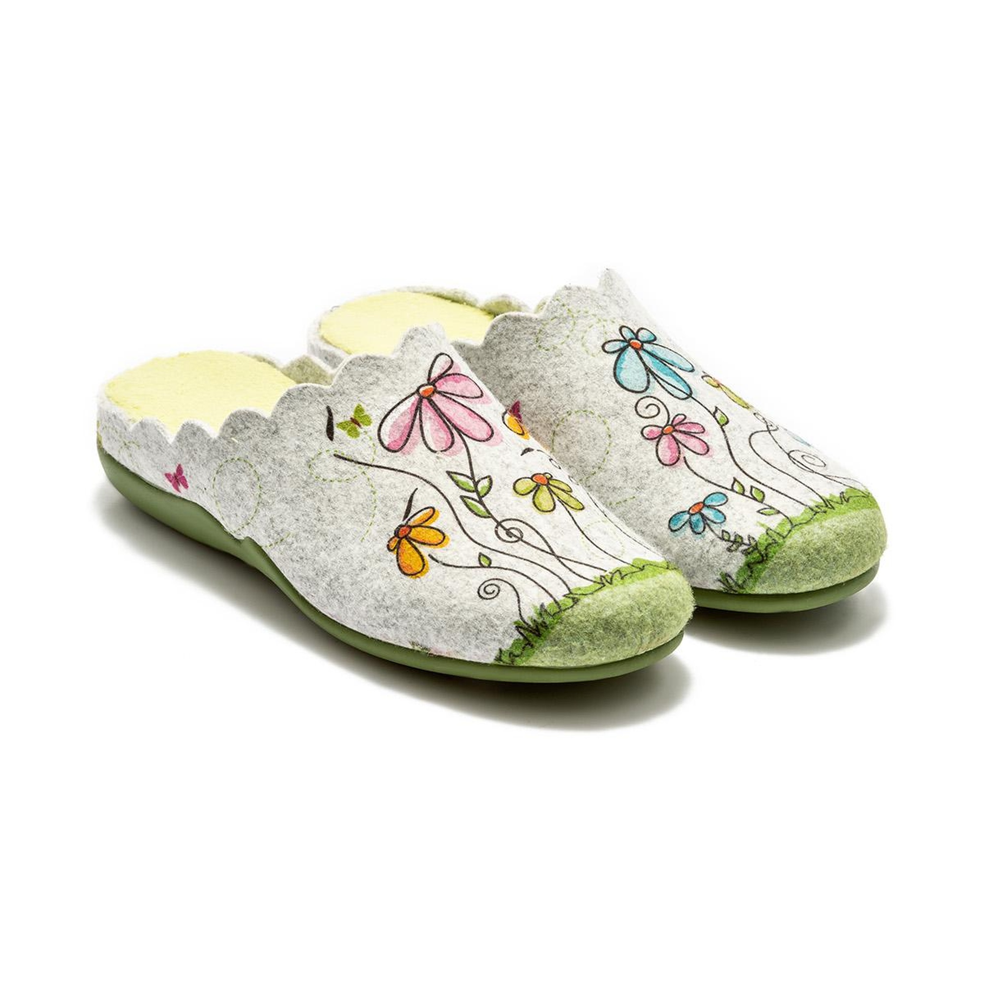 Fiora Kadın Ev Terliği Gri 36/41