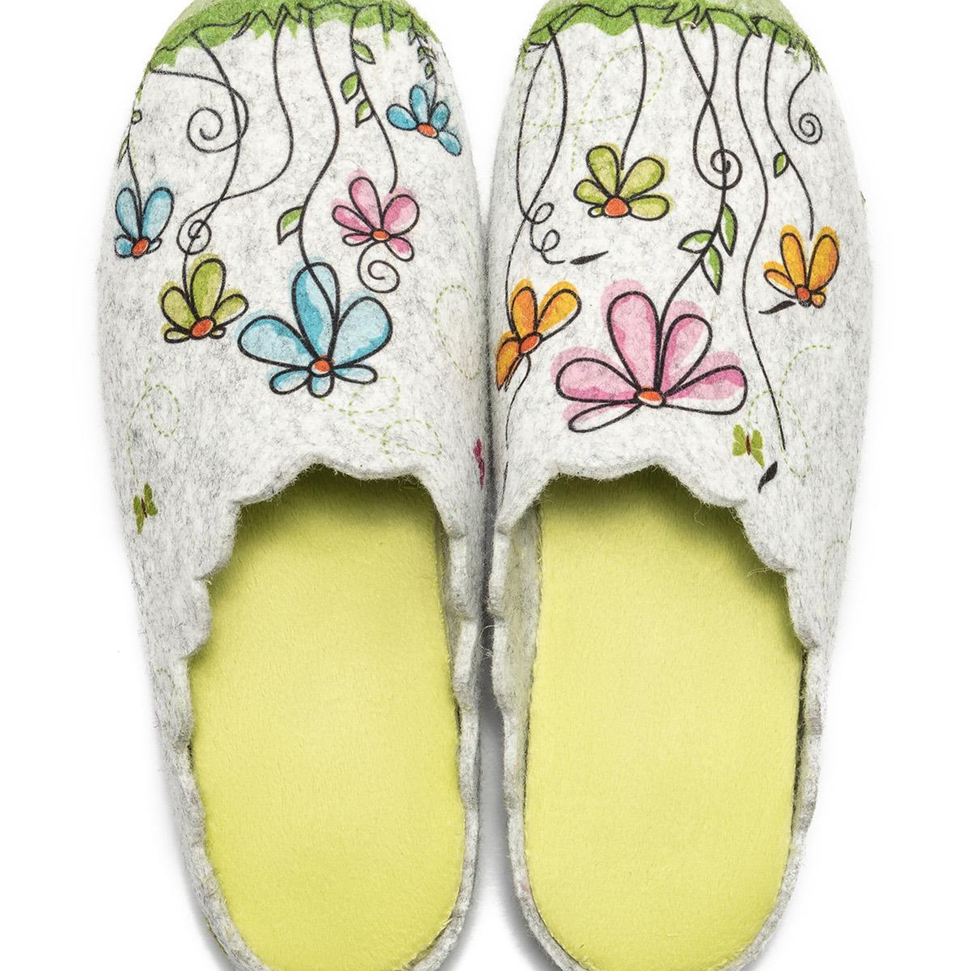 Fiora Kadın Ev Terliği Gri 36/41