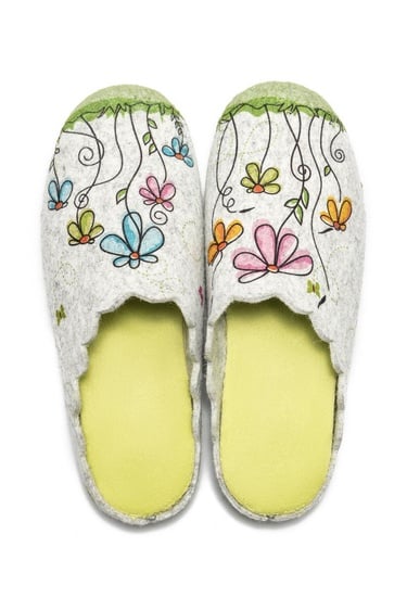  Fiora Kadın Ev Terliği Gri 36/41