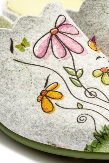  Fiora Kadın Ev Terliği Gri 36/41