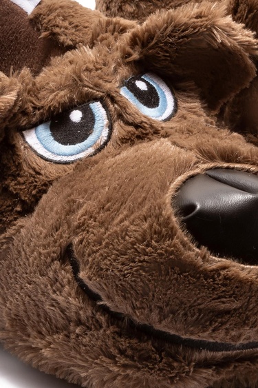  Fred Erkek Hayvanlı Panduf Kahverengi 41/46