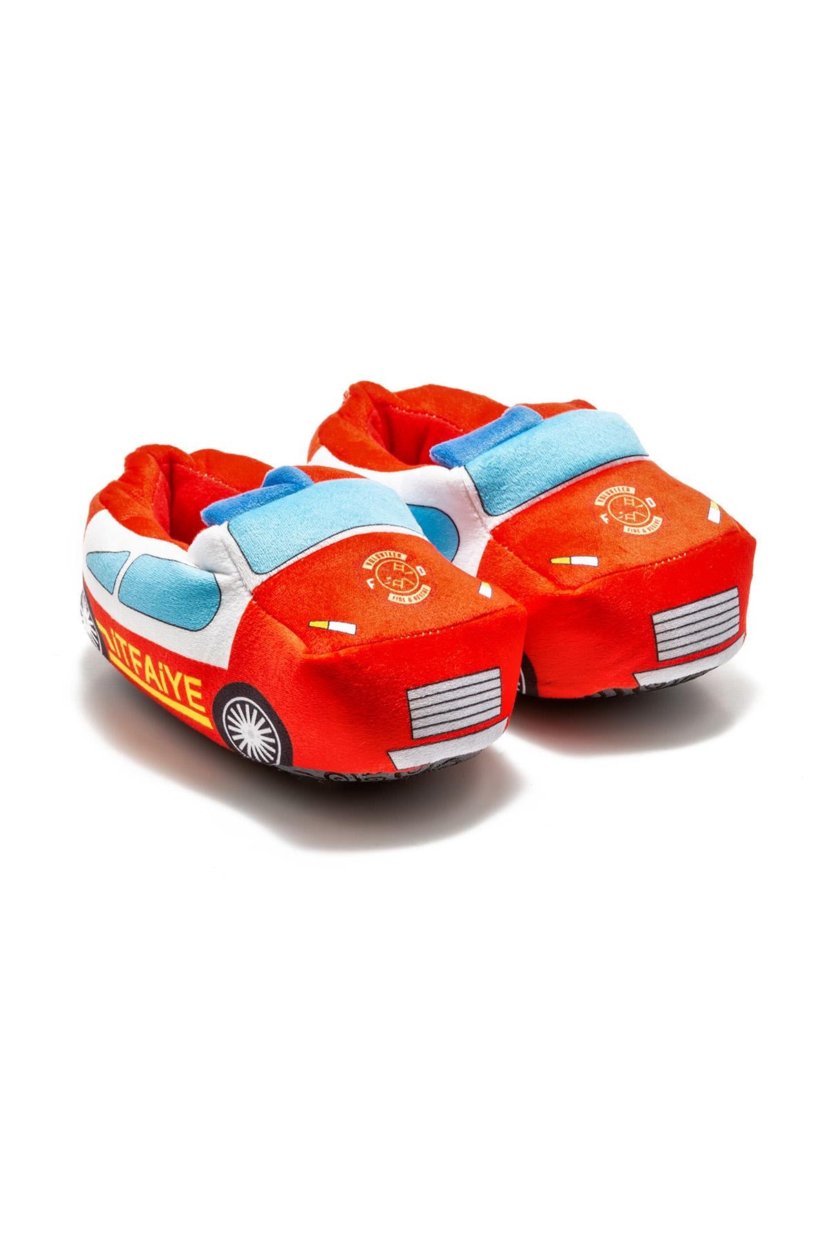  İtfaiye Çocuk Panduf Kırmızı 24/29