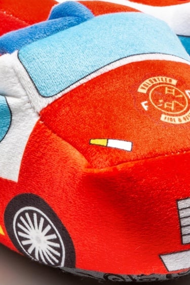  İtfaiye Çocuk Panduf Kırmızı 24/29