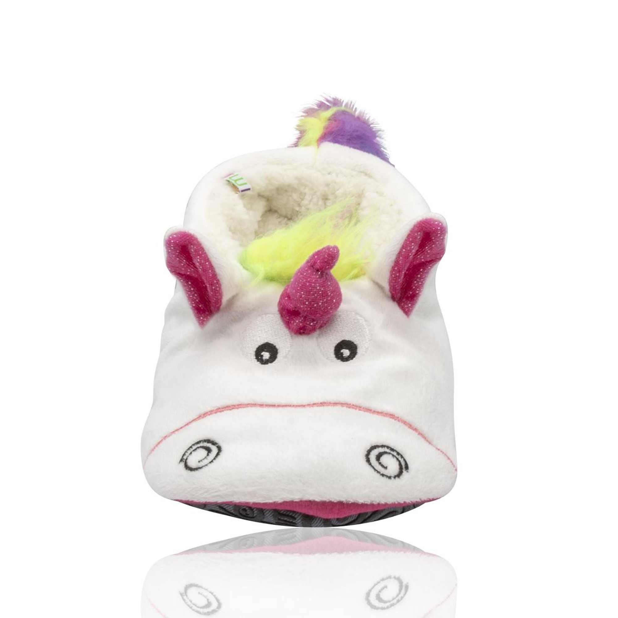 Flik Çocuk Hayvanlı Panduf Beyaz 33/38