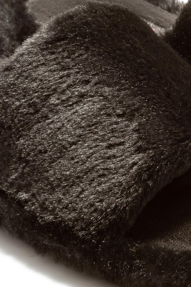  Lisa Peluş Kadın Ev Terliği Siyah 36/41