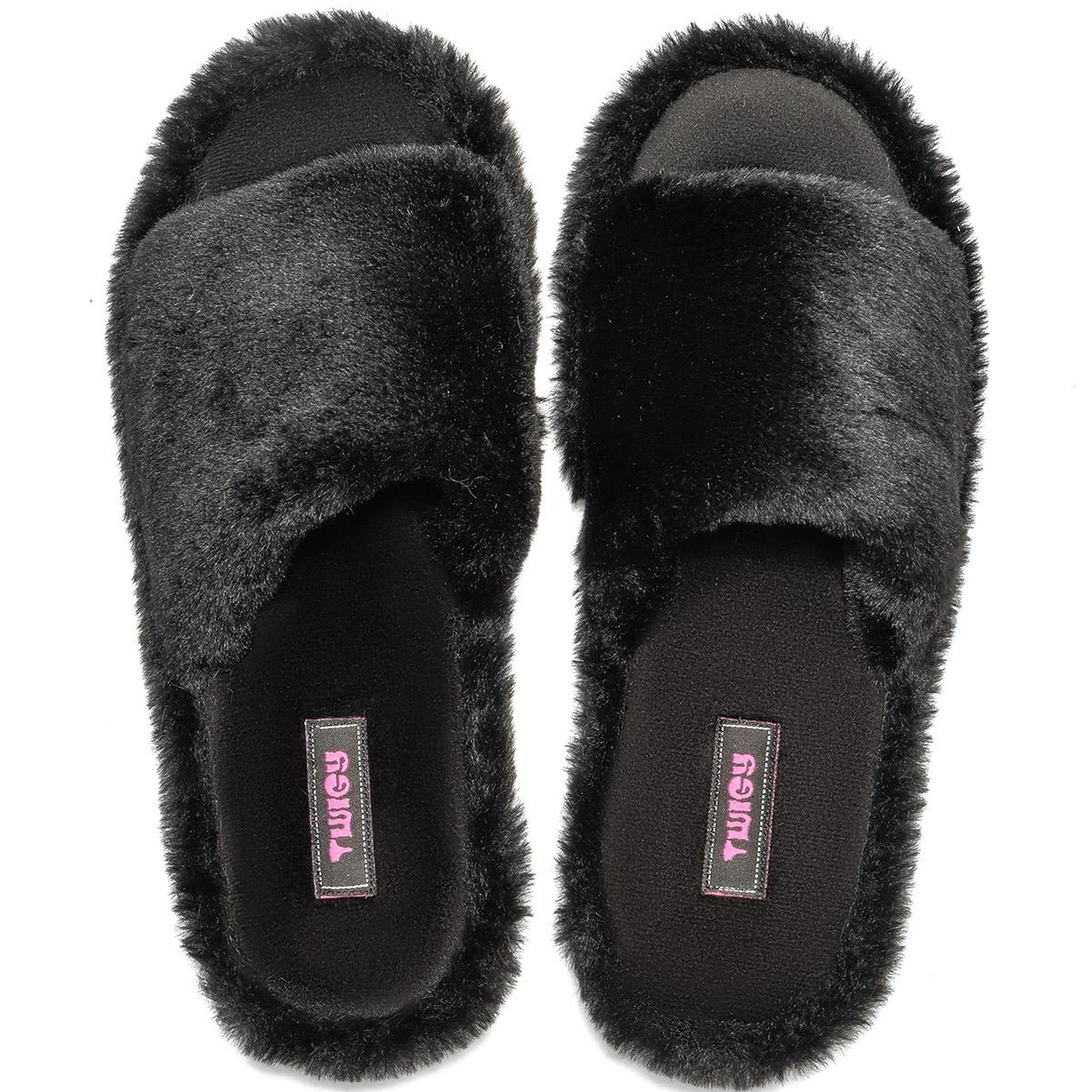 Lisa Peluş Kadın Ev Terliği Siyah 36/41