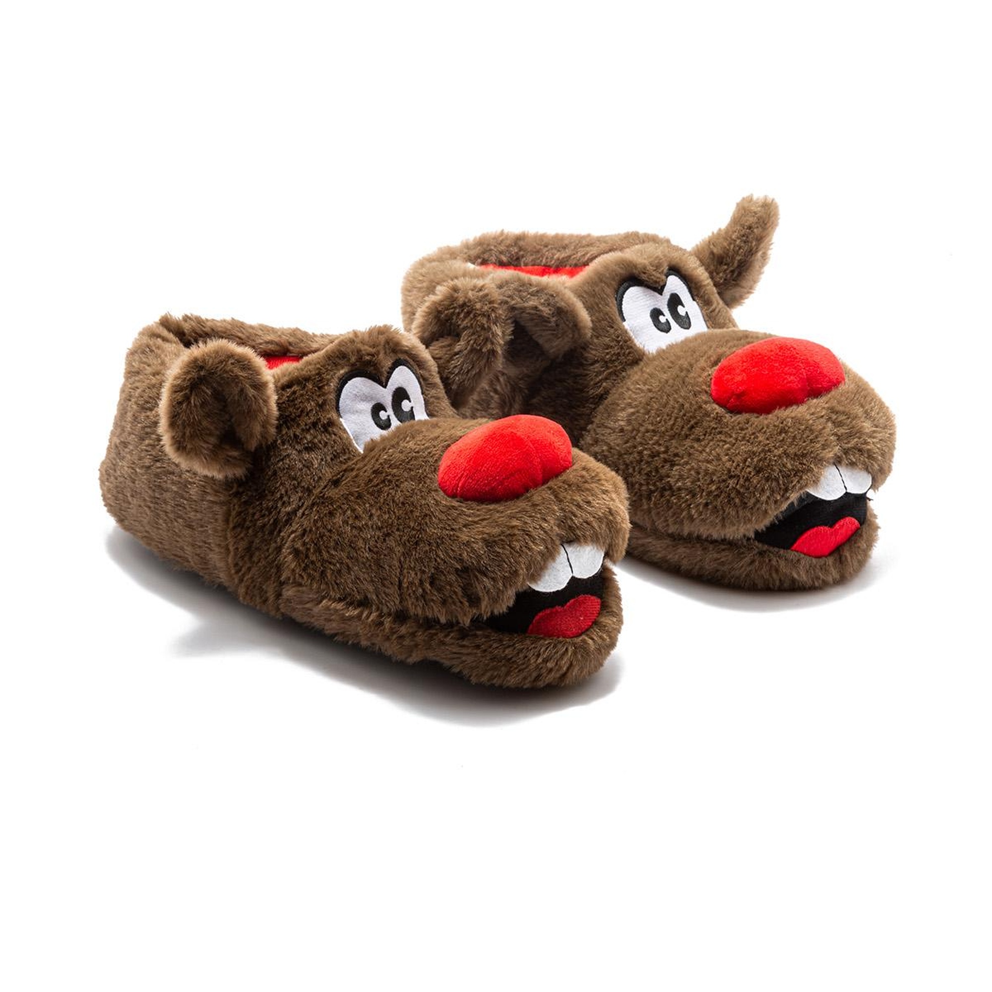 Dento Kadın Hayvanlı Panduf Kahverengi 36/41