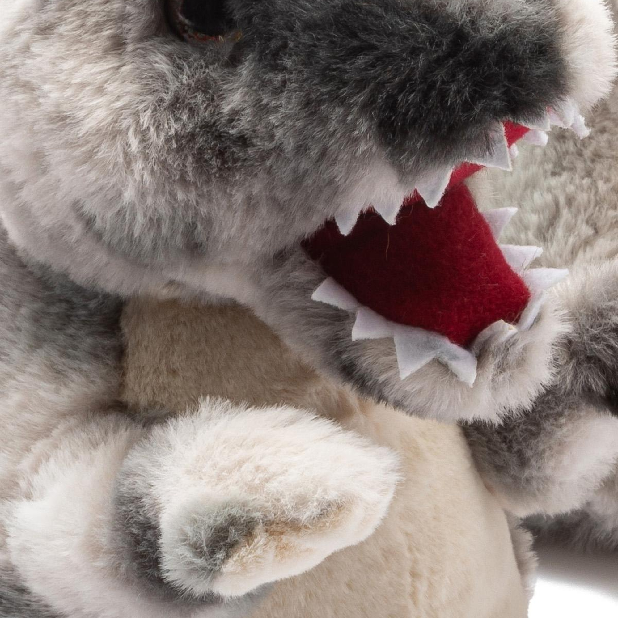 Trek Çocuk Hayvanlı Panduf Gri 30/37