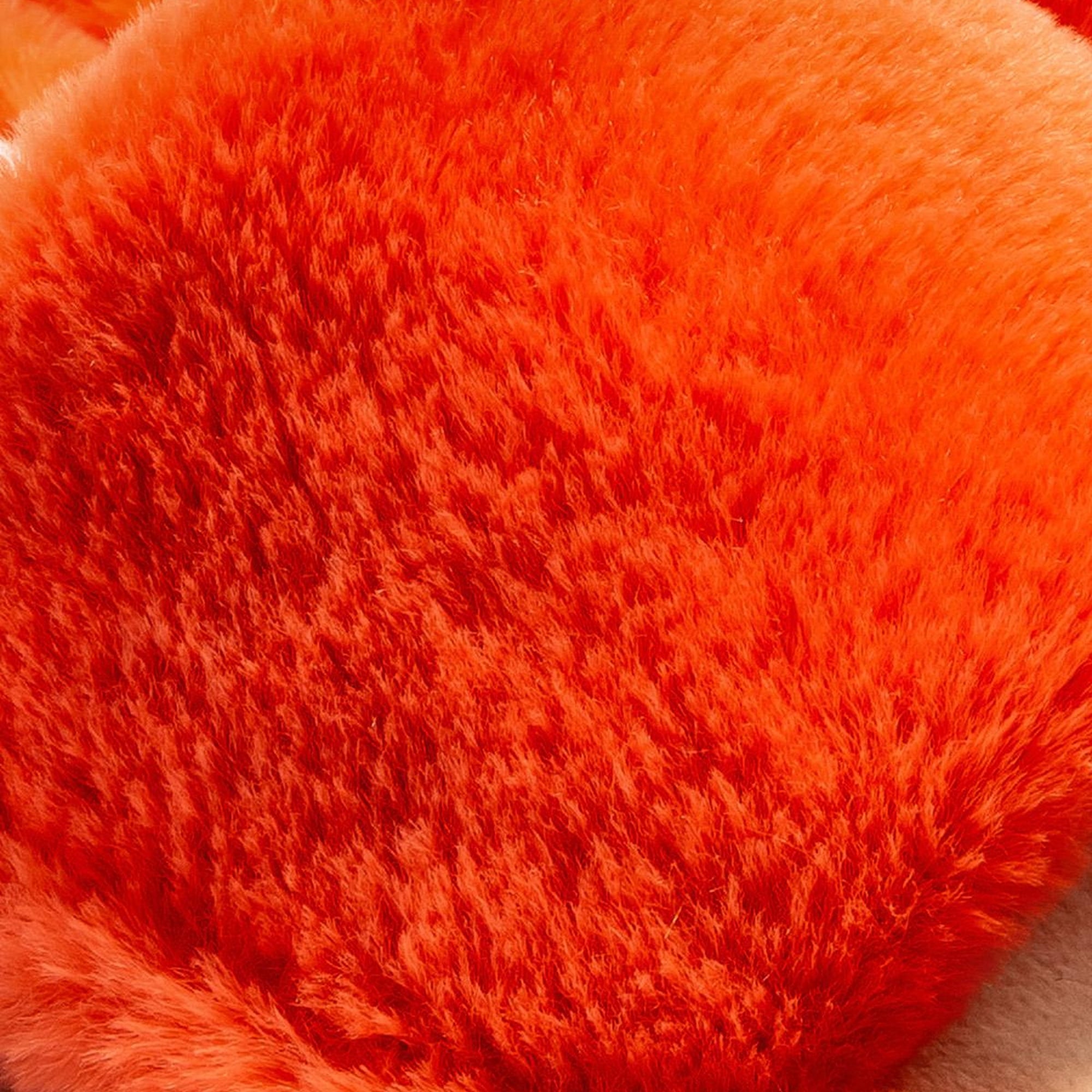 Lisa Peluş Kadın Ev Terliği Turuncu 36/41