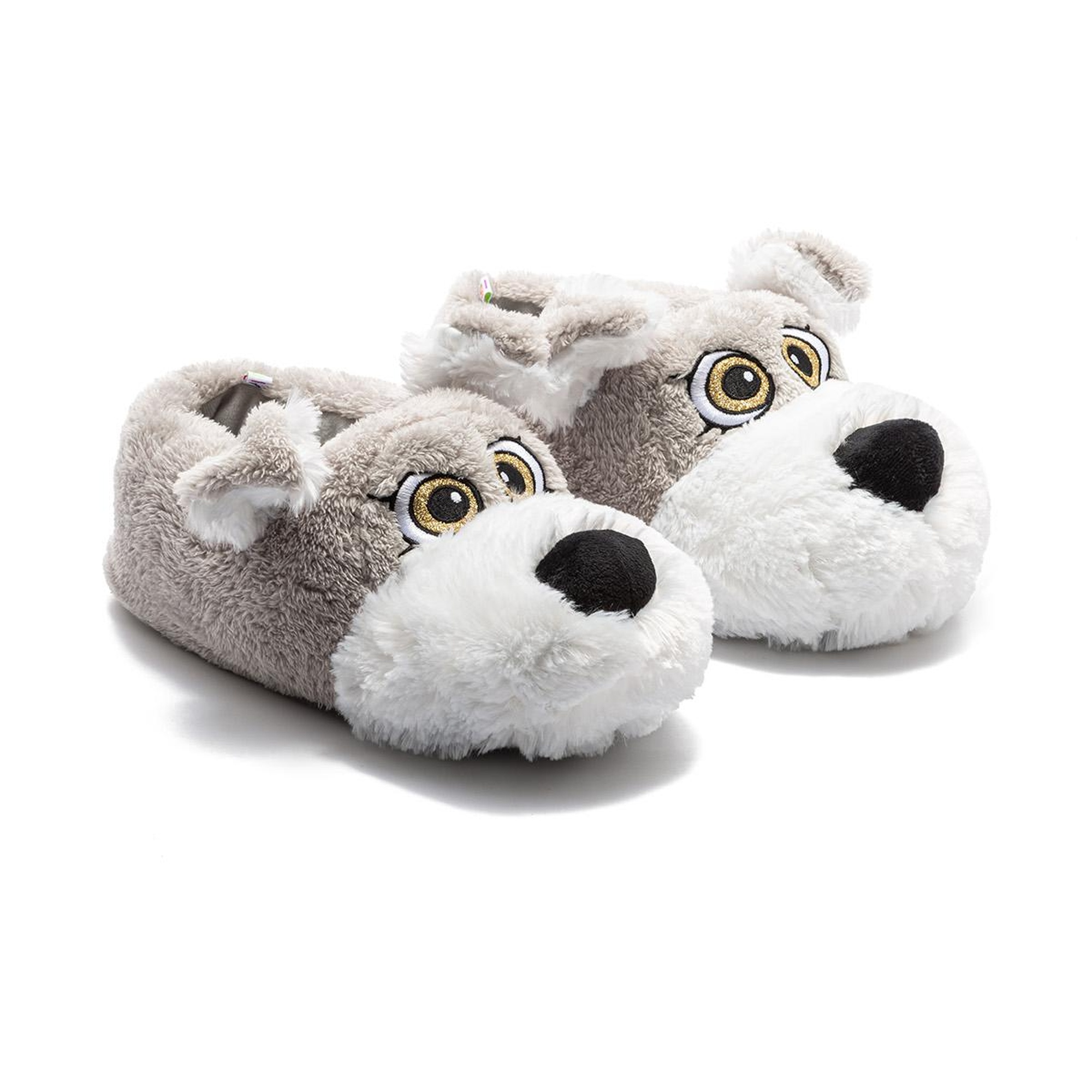 Lulu Kadın, Garson Boy Hayvanlı Panduf Gri 36/41