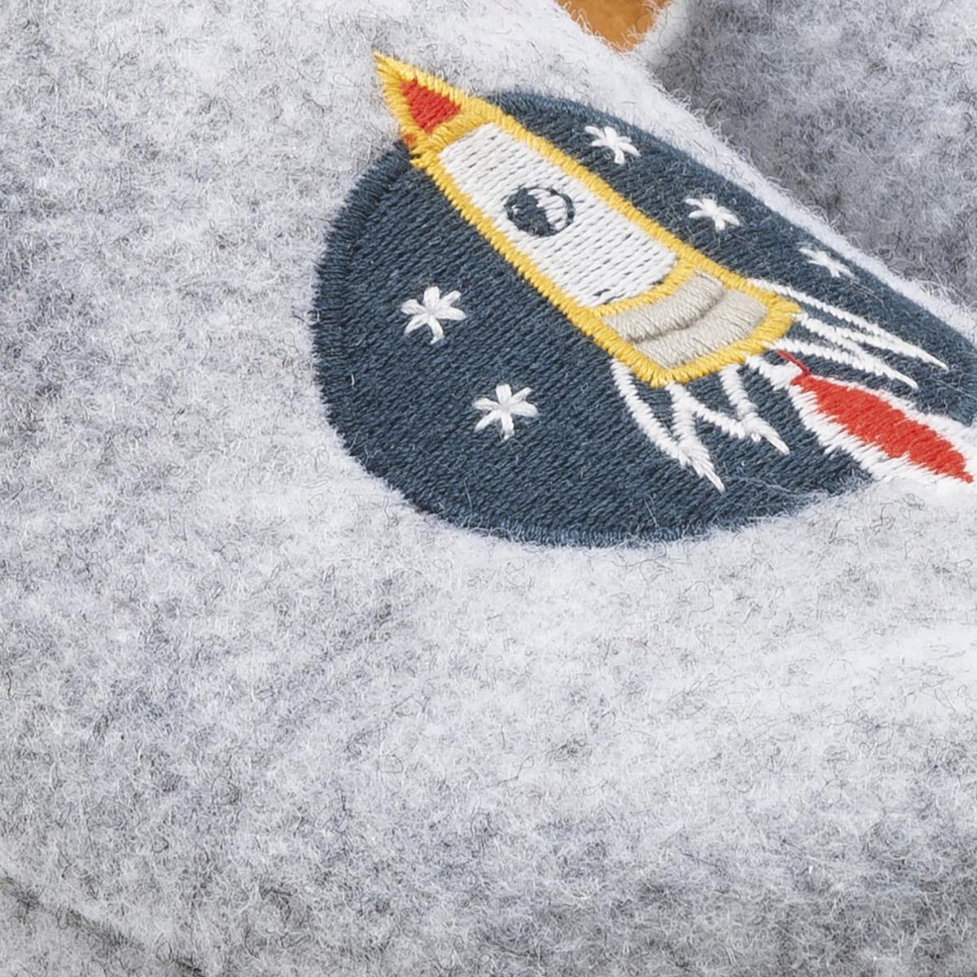 Roket Çocuk Ev Terliği Gri 30/35