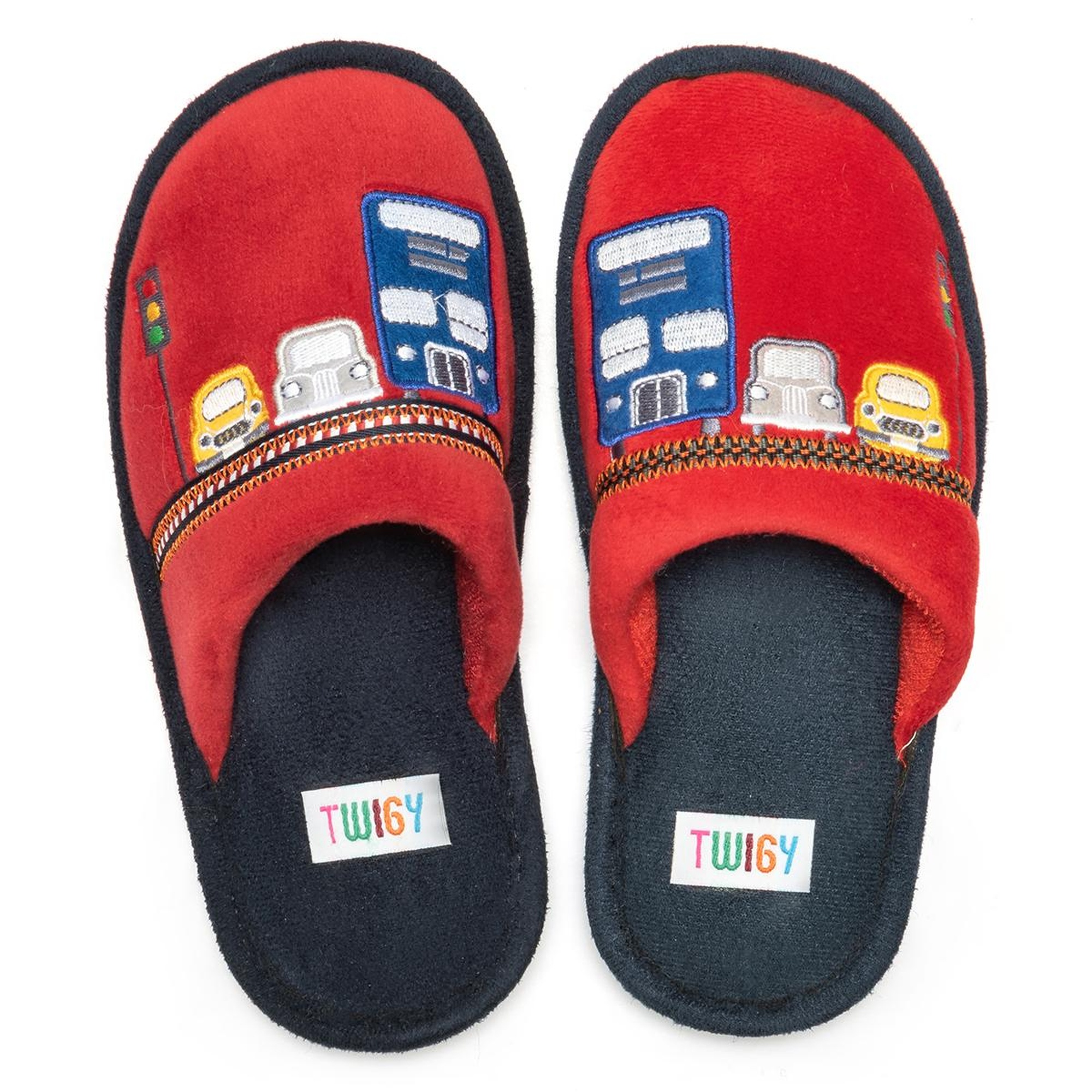 Kata Trafik Çocuk Ev Terliği Kırmızı 30/35