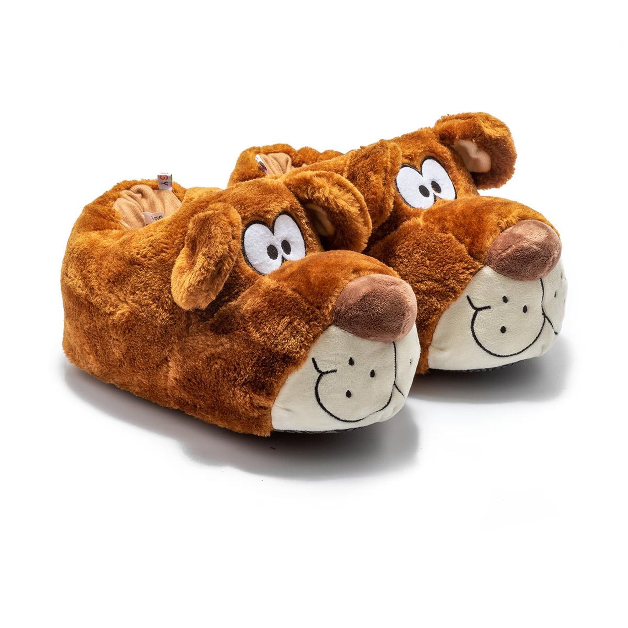 Fibert Kadın, Garson Boy Hayvanlı Panduf Kahverengi 36/41