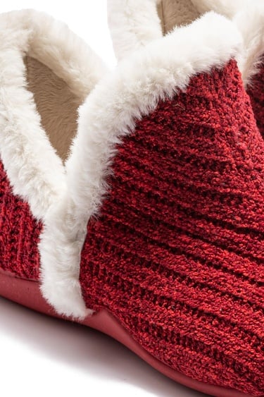  Carla Kadın Ev Botu Kırmızı 36/41