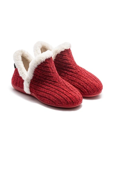  Carla Kadın Ev Botu Kırmızı 36/41