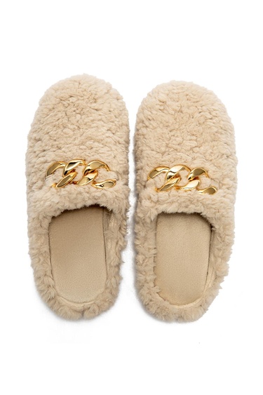  Mia Kadın Ev Terliği Bej 36/41