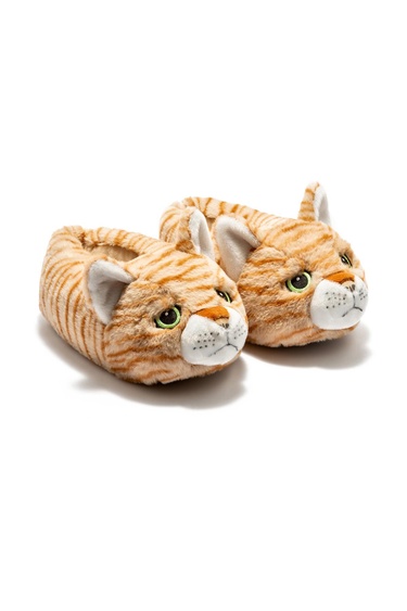  Pompik Kadın, Garson Boy Hayvanlı Panduf Sarı 36/41