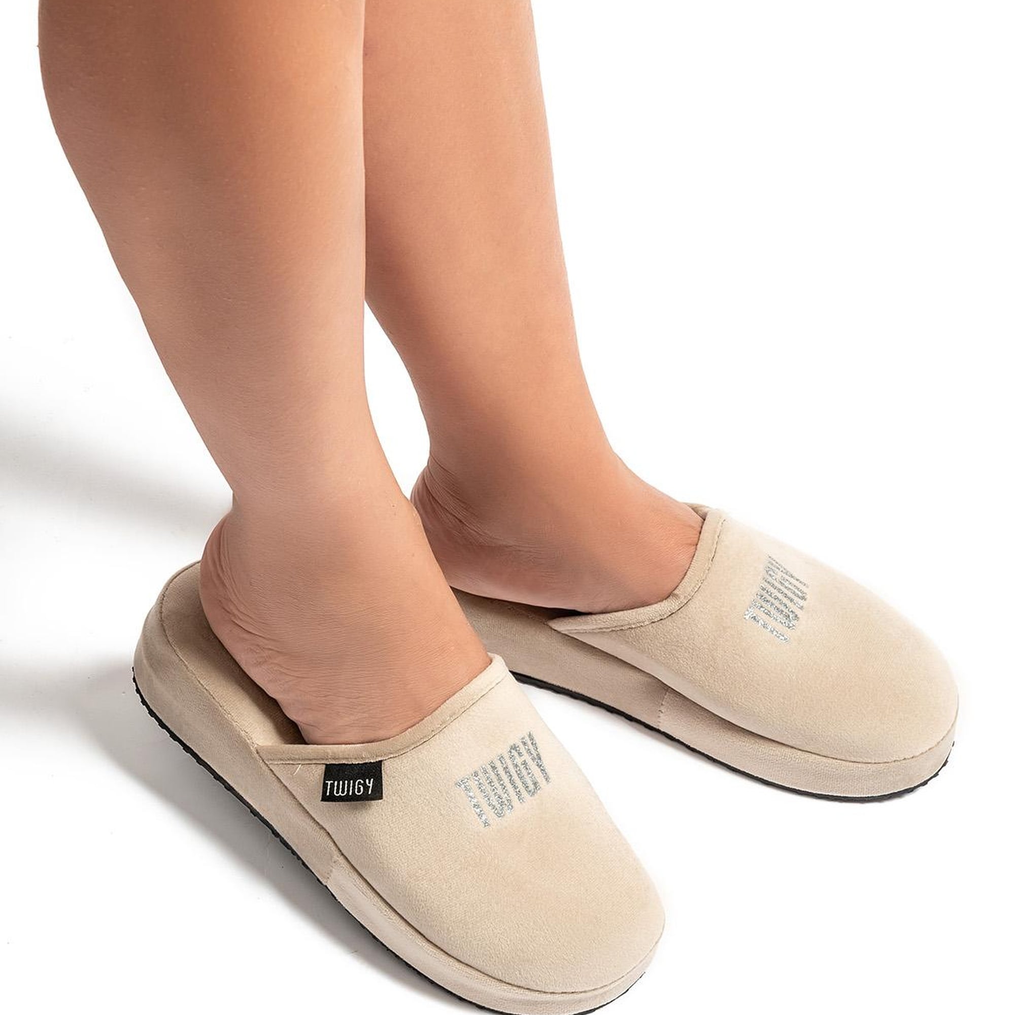 Shiny Kadın Ev Terliği Bej 36/40