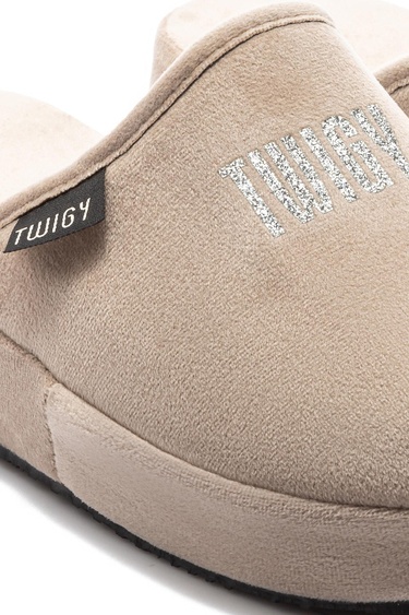  Shiny Kadın Ev Terliği Bej 36/40