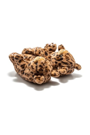  Pako Kadın Hayvanlı Panduf Leopar 36/41