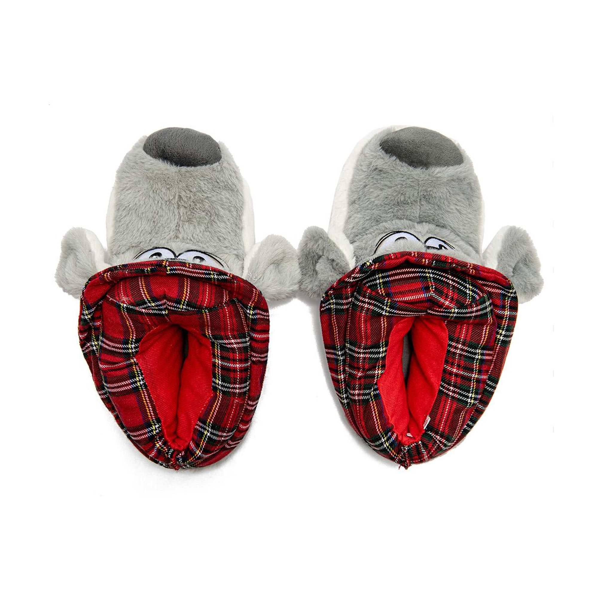 Cicci Erkek Hayvanlı Panduf Gri 41/46