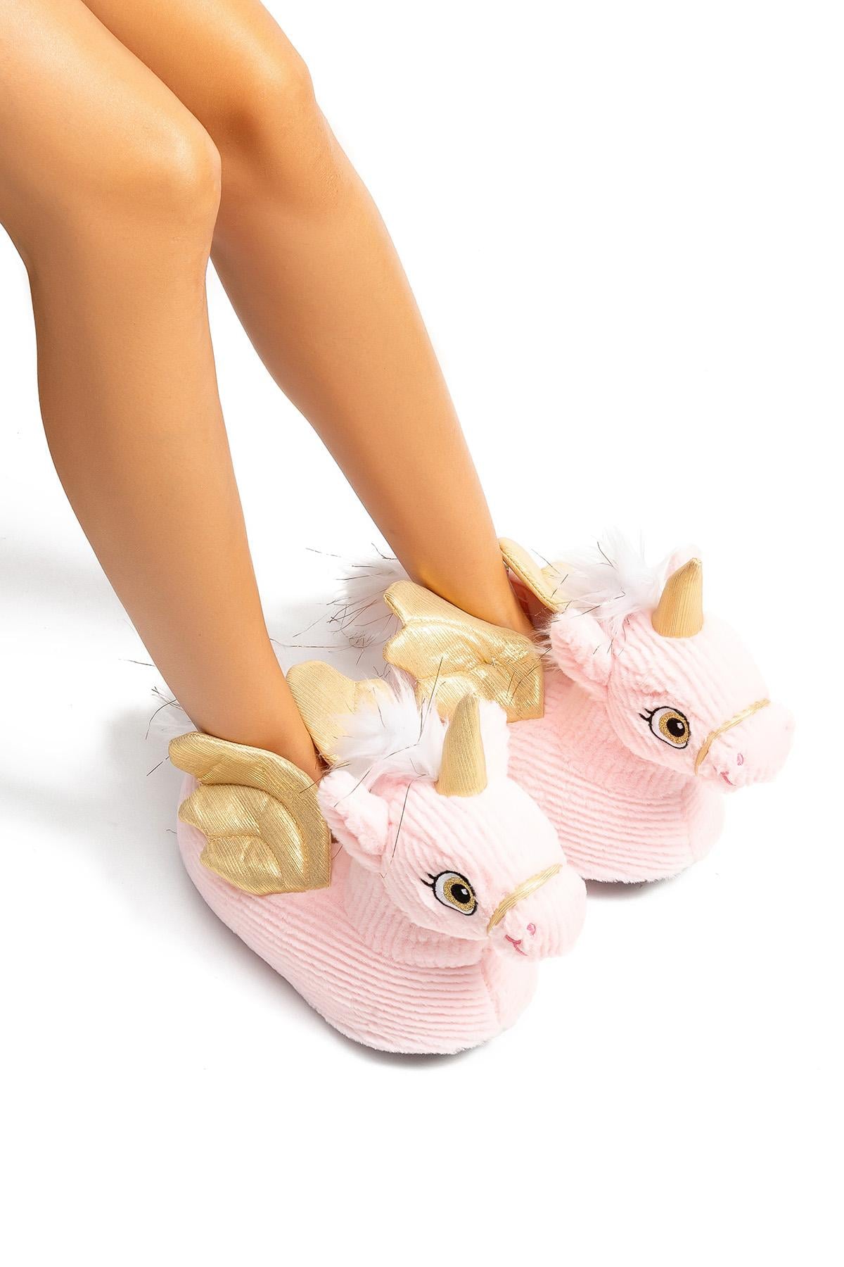  Lio Kadın Hayvanlı Panduf Pembe 36/41