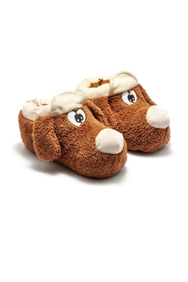  Didi Erkek Hayvanlı Panduf Kahverengi 41/46