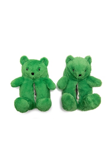  Pookie Kadın Hayvanlı Panduf Yeşil 36/41