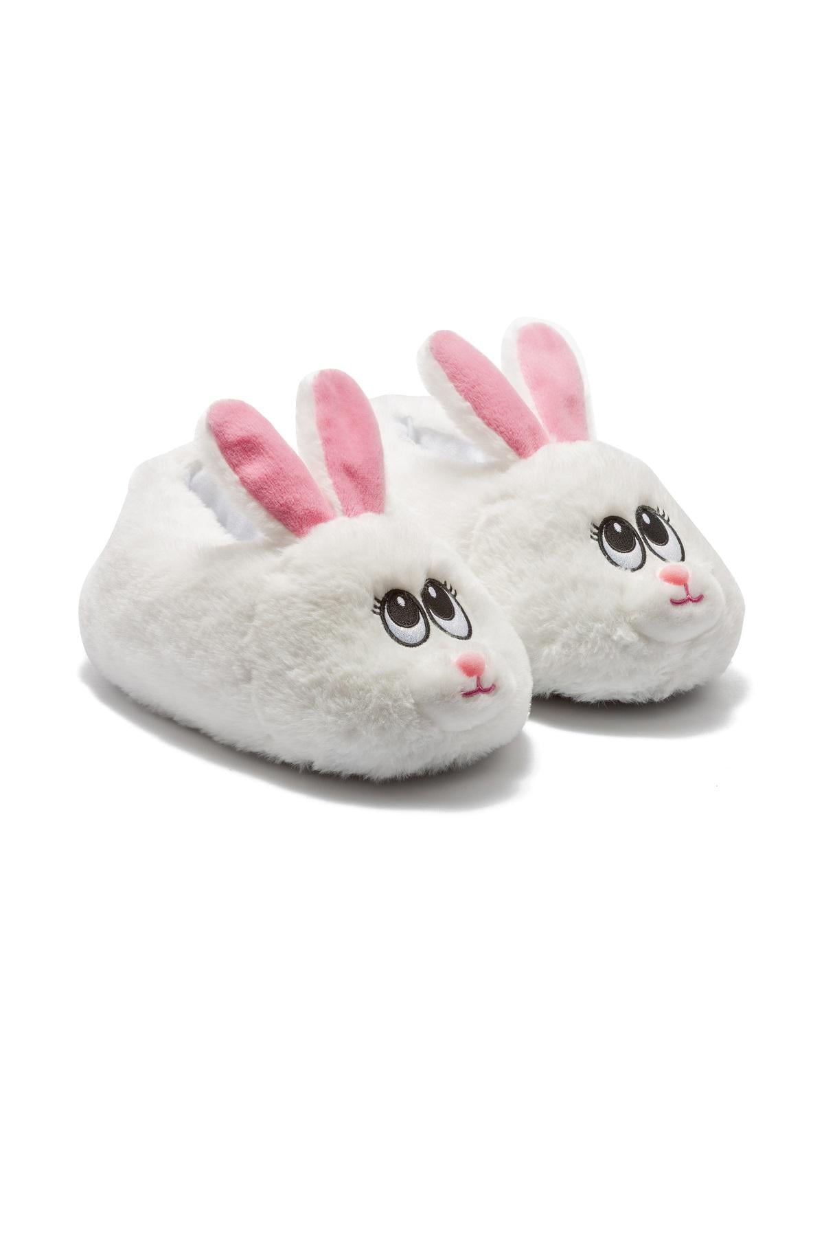  Raby Çocuk Hayvanlı Panduf Beyaz 30/35