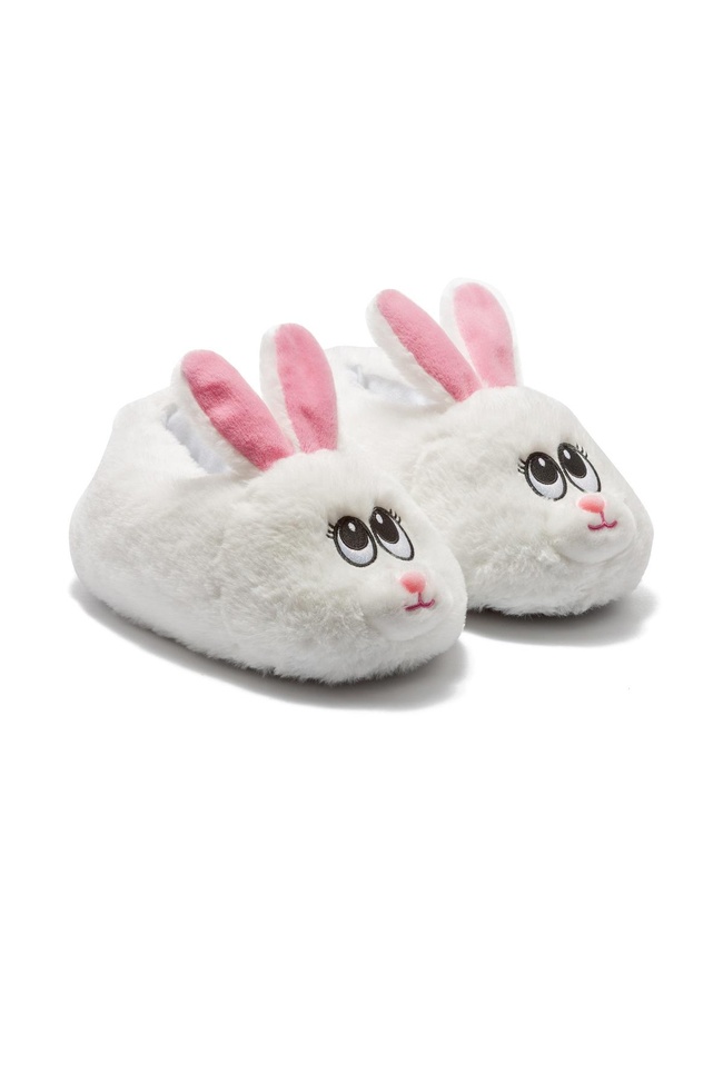  Raby Çocuk Hayvanlı Panduf Beyaz 30/35