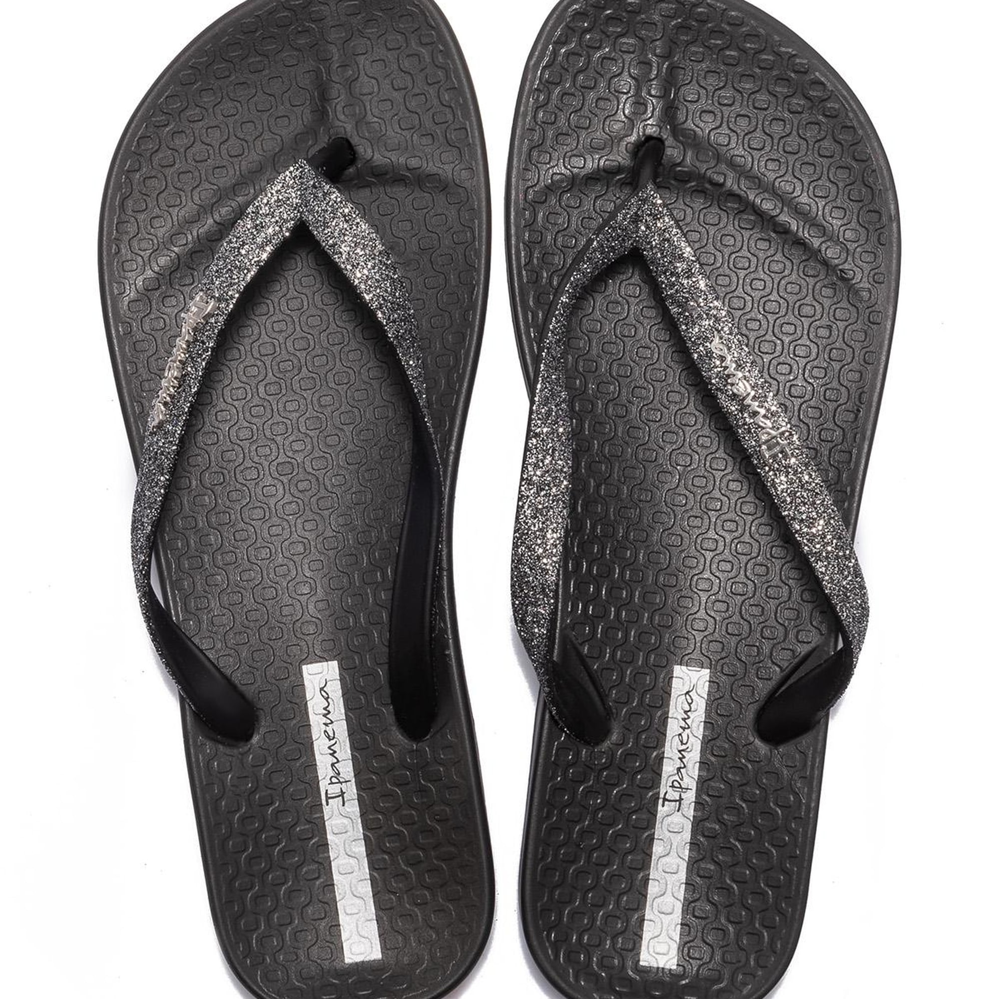 Anatomik Lolita Fem Kadın Parmak Arası Terlik Siyah 35/42