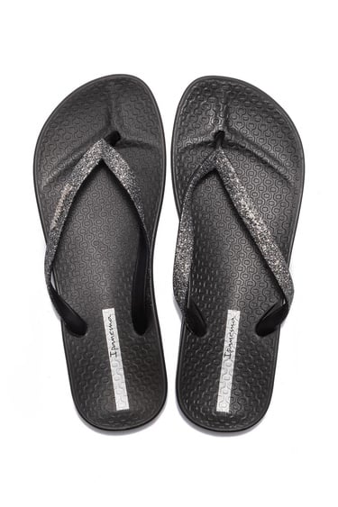  Anatomik Lolita Fem Kadın Parmak Arası Terlik Siyah 35/42