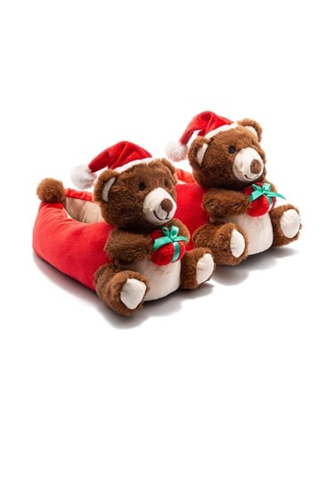  Amanda Kadın Hayvanlı Panduf Kahverengi 36/41