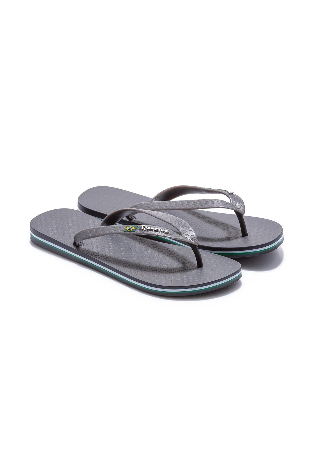  Clas Brazil Erkek Parmak Arası Terlik Gri 39/48