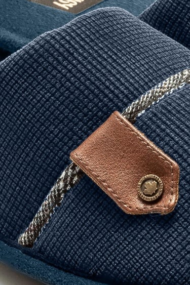  Fidel Erkek Ev Terliği Lacivert 41/46