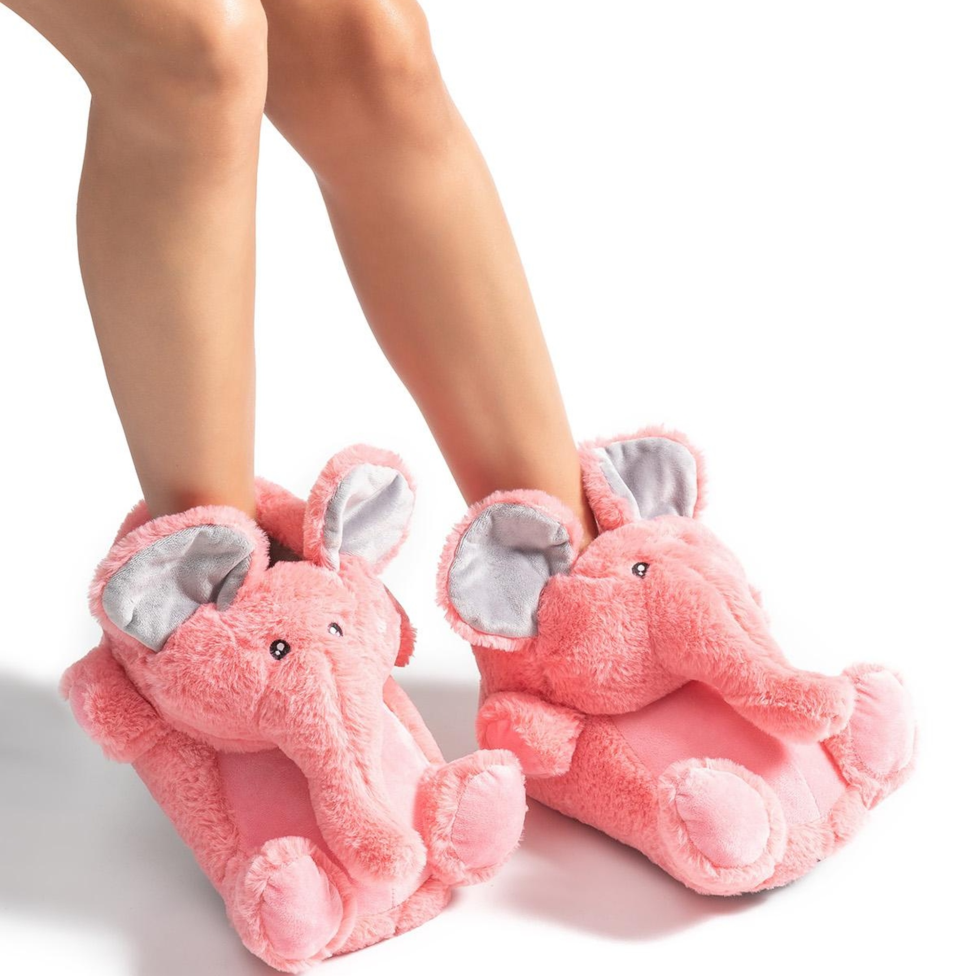 Elephant-2 Kadın Hayvanlı Panduf Pembe 36/41