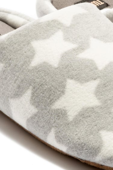  Polar Erkek Ev Terliği Beyaz/Gri 41/46