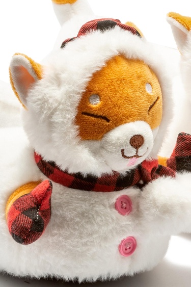  Eskimo Kadın,Garson Boy Hayvanlı Panduf Beyaz 36/41