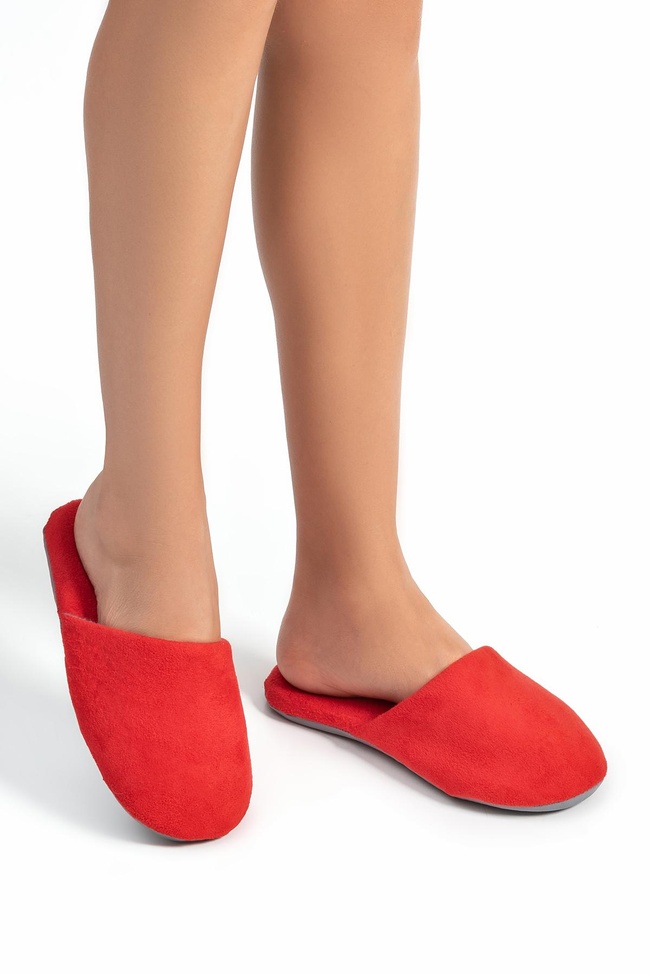  Maja Kadın Ev Terliği Kırmızı 35/40