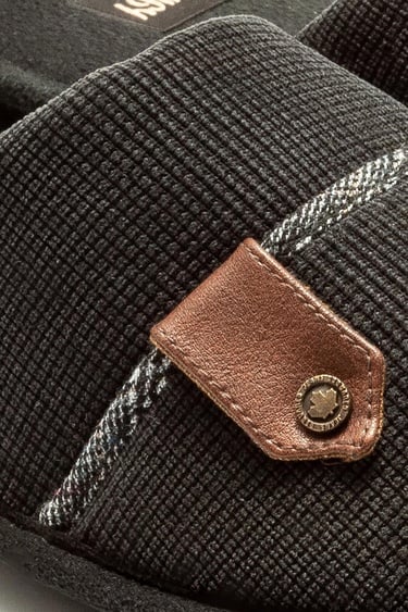  Fidel Erkek Ev Terliği Siyah 41/46