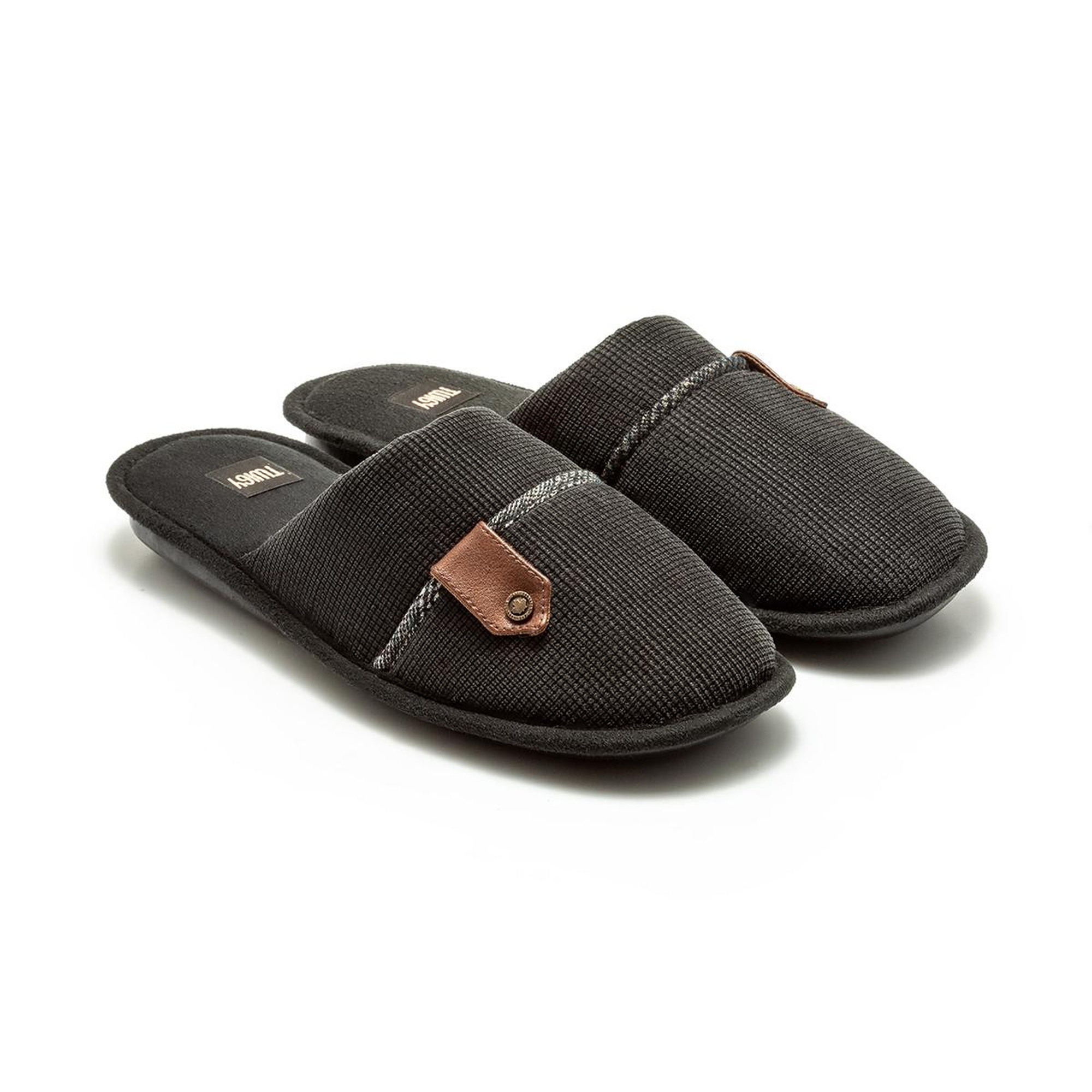 Fidel Erkek Ev Terliği Siyah 41/46