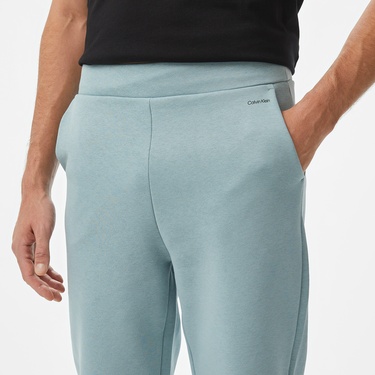  Calvin Klein Nano Logo Jogger Kadın Mavi Eşofman Altı